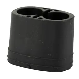 B5 Systems Grip Plug Black for Type 23 & 22 P-Grips – Battery & Tool Storage Compatible - 2