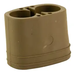 B5 Systems Grip Plug CB for Type 23 & 22 P-Grips, Compatible with AA, 123A, CR2032 Batteries & MultiTasker NANO Tool, Coyote Brown - 1