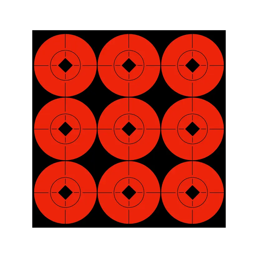 Birchwood Casey 2" Target Spots – 90 Pack Adhesive Shooting Targets - 1