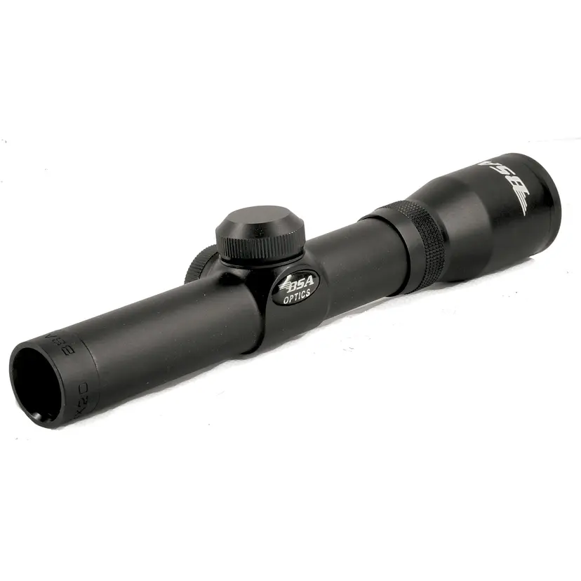 BSA Pistol Scope 2x20 1" Matte Optics – Handgun Scope with Standard Reticle, 1 MOA - 1