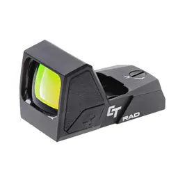 Crimson Trace RAD Green Dot Open Reflex Sight 5 MOA Black – Precision Optic for Handguns and Rifles - 1