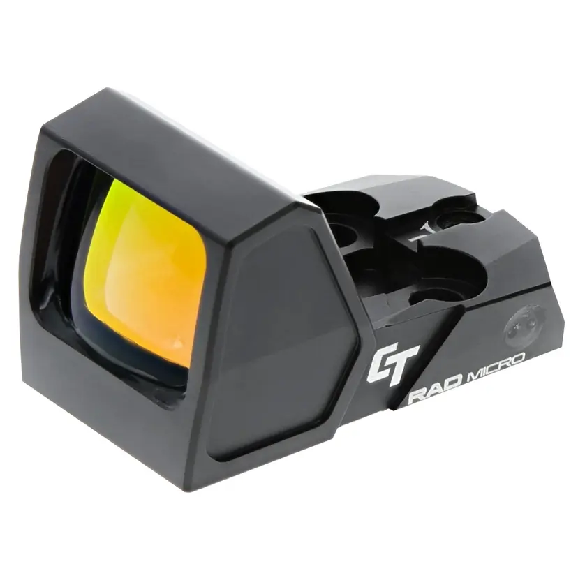 Crimson Trace RAD Micro Red Dot Sight – Compact 3 MOA Open Reflex Optic, Black - 1