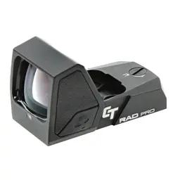 Crimson Trace RAD Pro Green Dot Open Reflex Sight 5 MOA Black – CTC Optics - 1