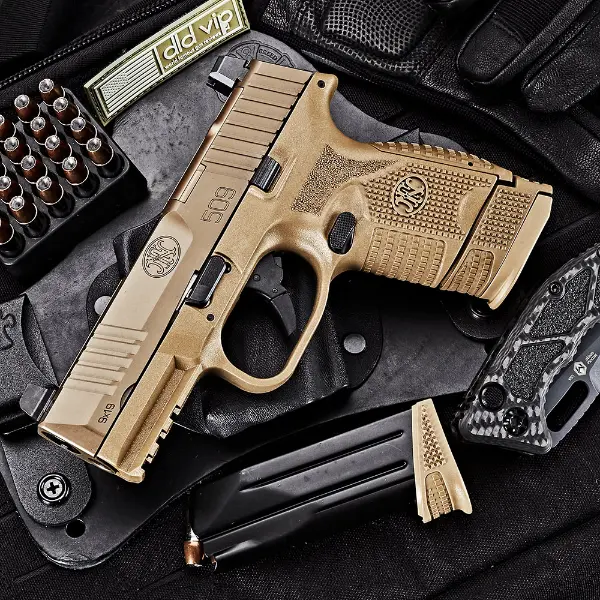 FN 509C MRD 9mm FDE - 1