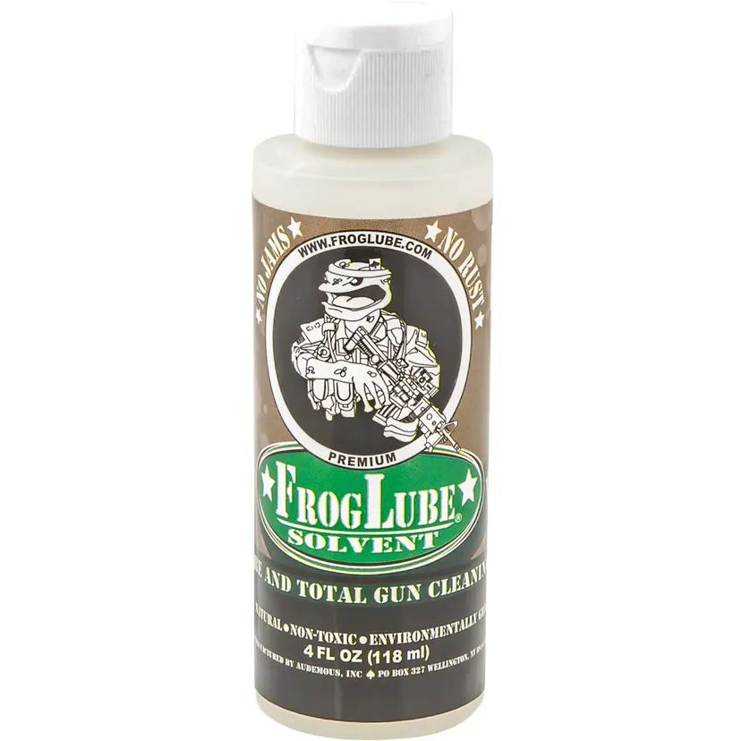 FrogLube Solvent 4oz Bottle – Powerful Gun Cleaning Solution - 1