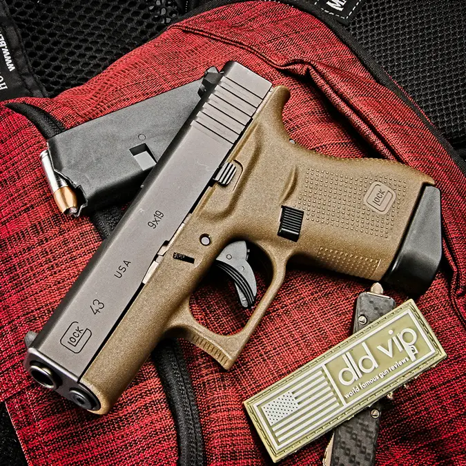 Glock 43 9mm FDE - 1