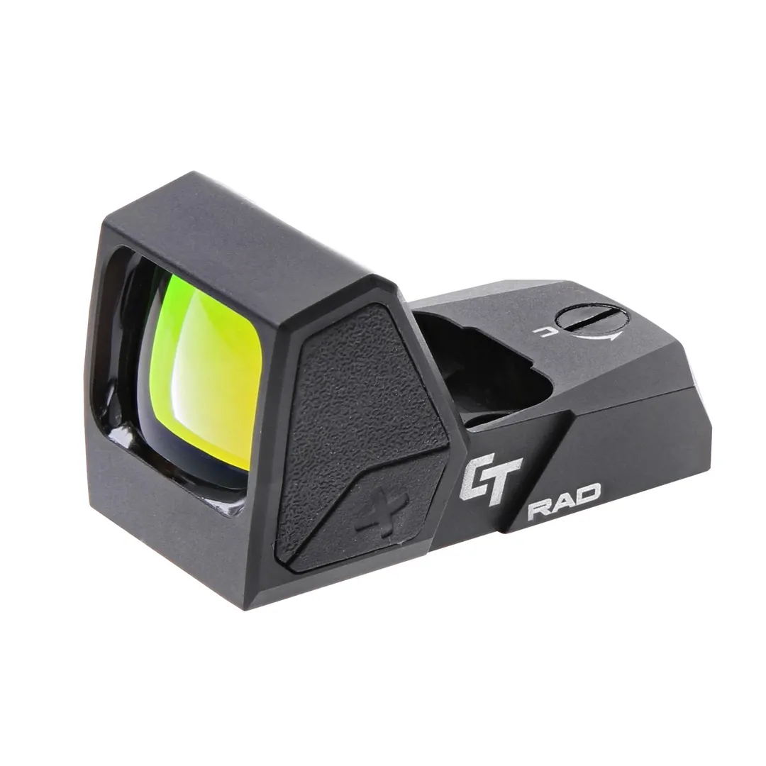 Crimson Trace RAD Green Dot Open Reflex Sight 5 MOA Black – Precision Optic for Handguns and Rifles
