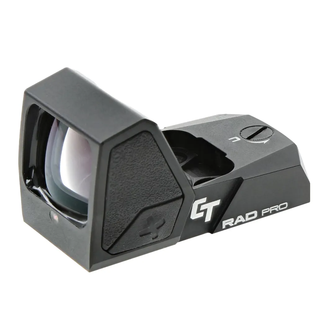 Crimson Trace RAD Pro Green Dot Open Reflex Sight 5 MOA Black – CTC Optics