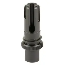 AAC 51T Blackout Flash Hider 5/8x24 for 13.7/13.9" Barrels, 762 NATO, SCARmor Finish, Polymer Witness Block - 1