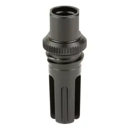 AAC 51T Blackout Flash Hider 5/8x24 for 13.7/13.9" Barrels, 762 NATO, SCARmor Finish, Polymer Witness Block - 2