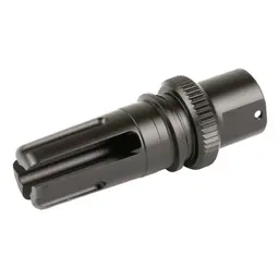 AAC 51T Blackout Flash Hider 5/8x24 for 13.7/13.9" Barrels, 762 NATO, SCARmor Finish, Polymer Witness Block - 3