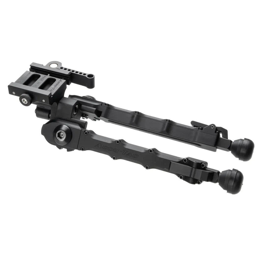 Accu-Tac SR-5 G2 Arca Spec QD Bipod – Black, Arca Swiss Rail Mount