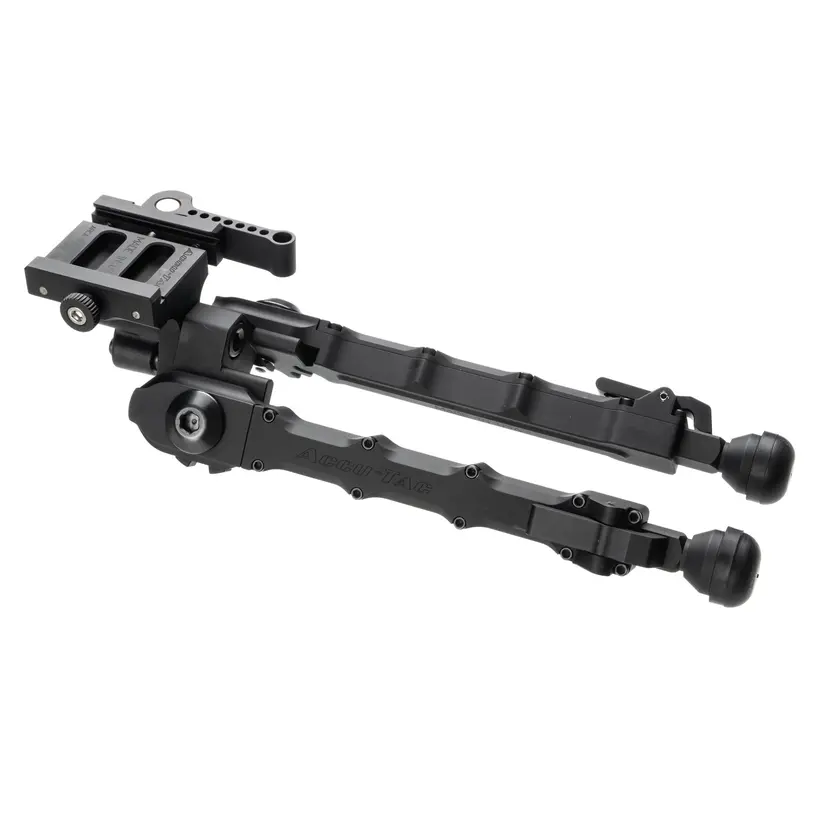 Accu-Tac SR-5 G2 Arca Spec QD Bipod – Black, Arca Swiss Rail Mount - 1