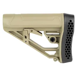 Adaptive Tactical EX Performance AR Rifle Stock MIL-SPEC FDE – Fits AR Rifles - 1