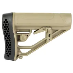 Adaptive Tactical EX Performance AR Rifle Stock MIL-SPEC FDE – Fits AR Rifles - 2