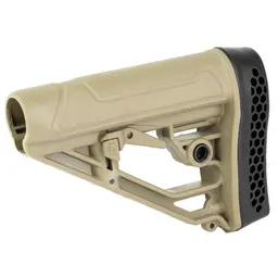 Adaptive Tactical EX Performance AR Rifle Stock MIL-SPEC FDE – Fits AR Rifles - 3