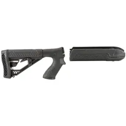 Adaptive Tactical EX Performance Stock Kit for Remington 870 12 Gauge – M4 Style Stock & Forend, Black - 2