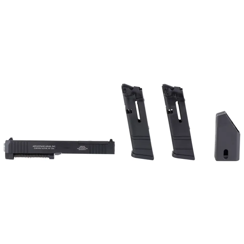 Advantage Arms Glock 17/22 Gen 4 .22 LR Conversion Kit – Optics Ready, 10rd, 4.49" Barrel, 2 Magazines, Range Bag - 1