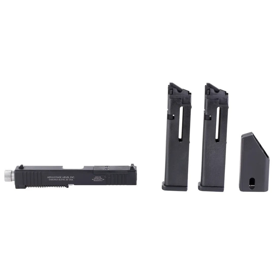 Advantage Arms 22LR Conversion Kit for PSA Dagger – 4.02" Threaded Barrel, 15-Round, 2 Magazines, Range Bag Included, Matte Black