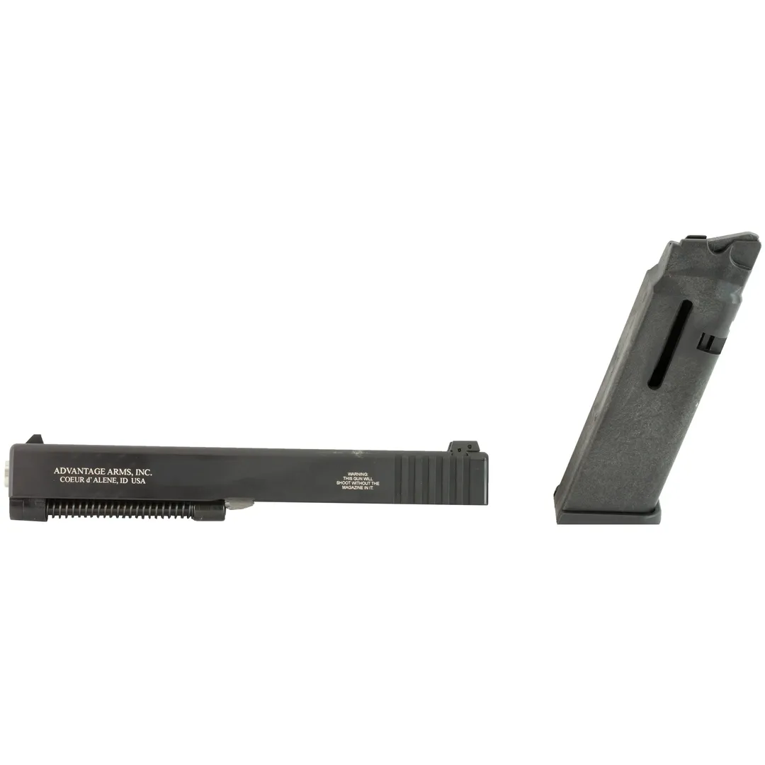 Advantage Arms 22LR Conversion Kit for Glock 20/21 with 4.6" Barrel, 10Rd Magazine & Range Bag – Black