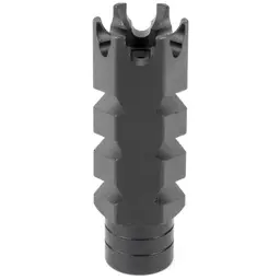 ATI Outdoors Shark Muzzle Brake for AR-15 223/5.56, 1/2-28 Thread, Black Oxide Finish with Crush Washer - 1