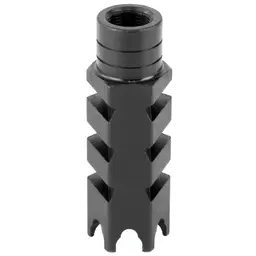 ATI Outdoors Shark Muzzle Brake for AR-15 223/5.56, 1/2-28 Thread, Black Oxide Finish with Crush Washer - 2