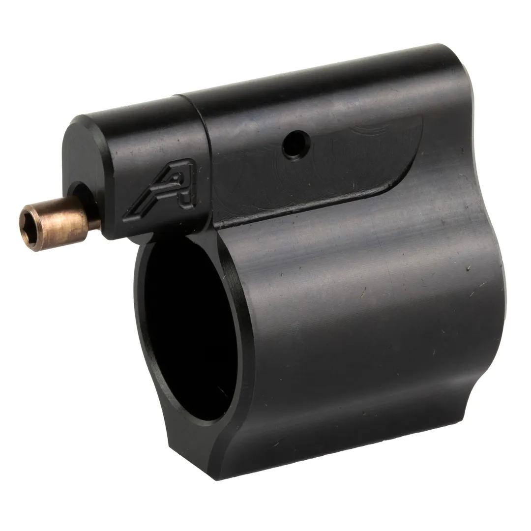Aero Precision Low Profile Adjustable Gas Block .625 Nitride for AR15 Black