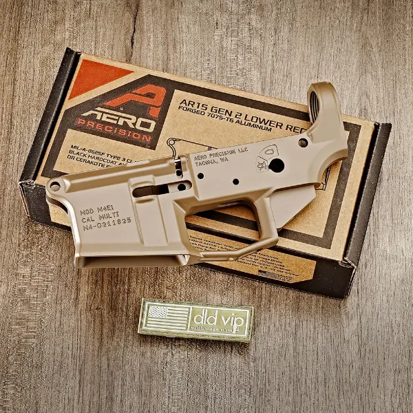 Aero Precision M4E1 Stripped Lower FDE Cerakote - 1