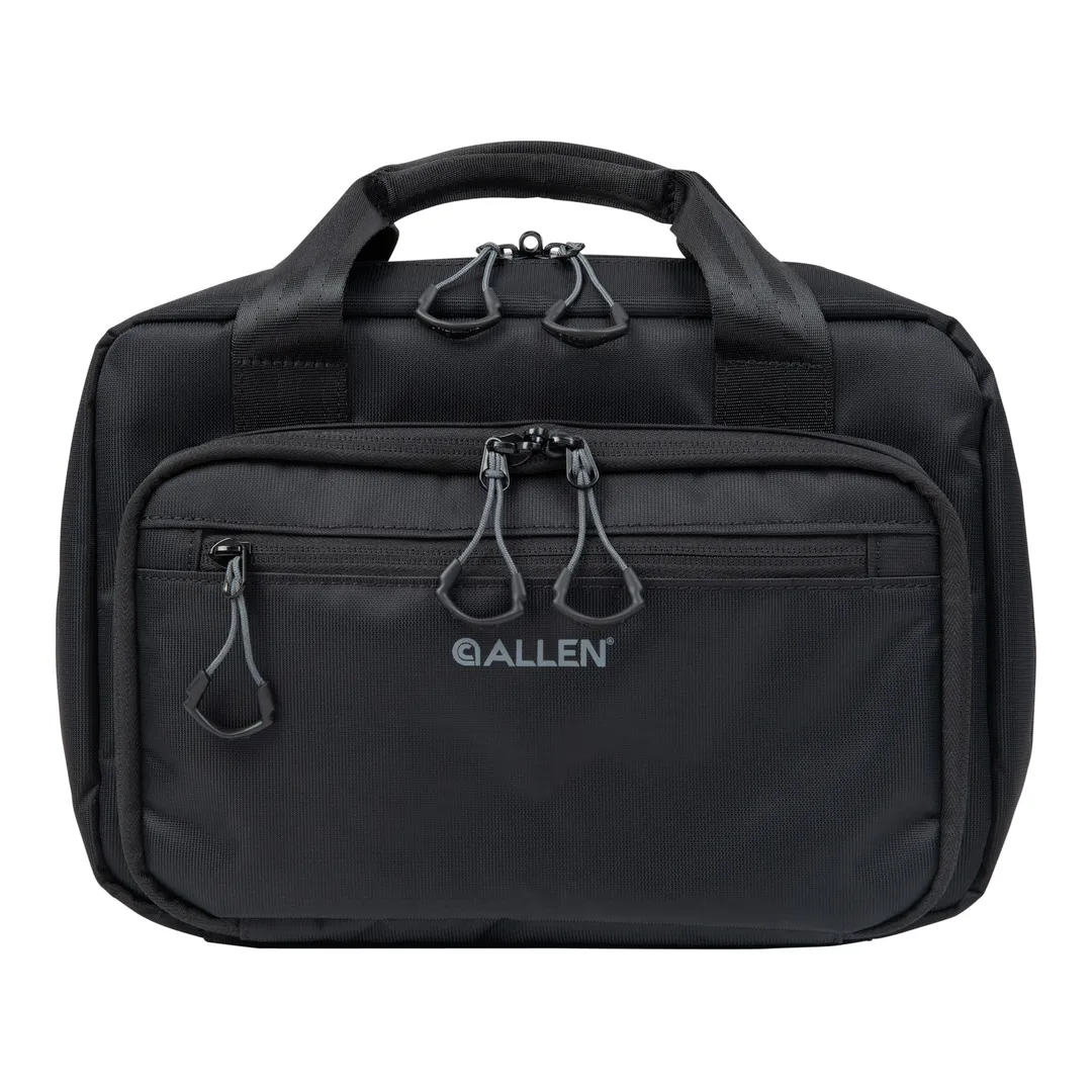 Allen Double Pistol Bag Black – Durable Nylon Soft Gun Case for Handguns