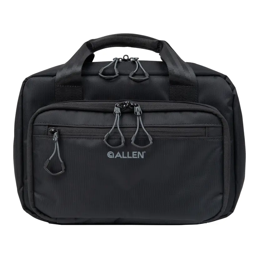 Allen Double Pistol Bag Black – Durable Nylon Soft Gun Case for Handguns - 1