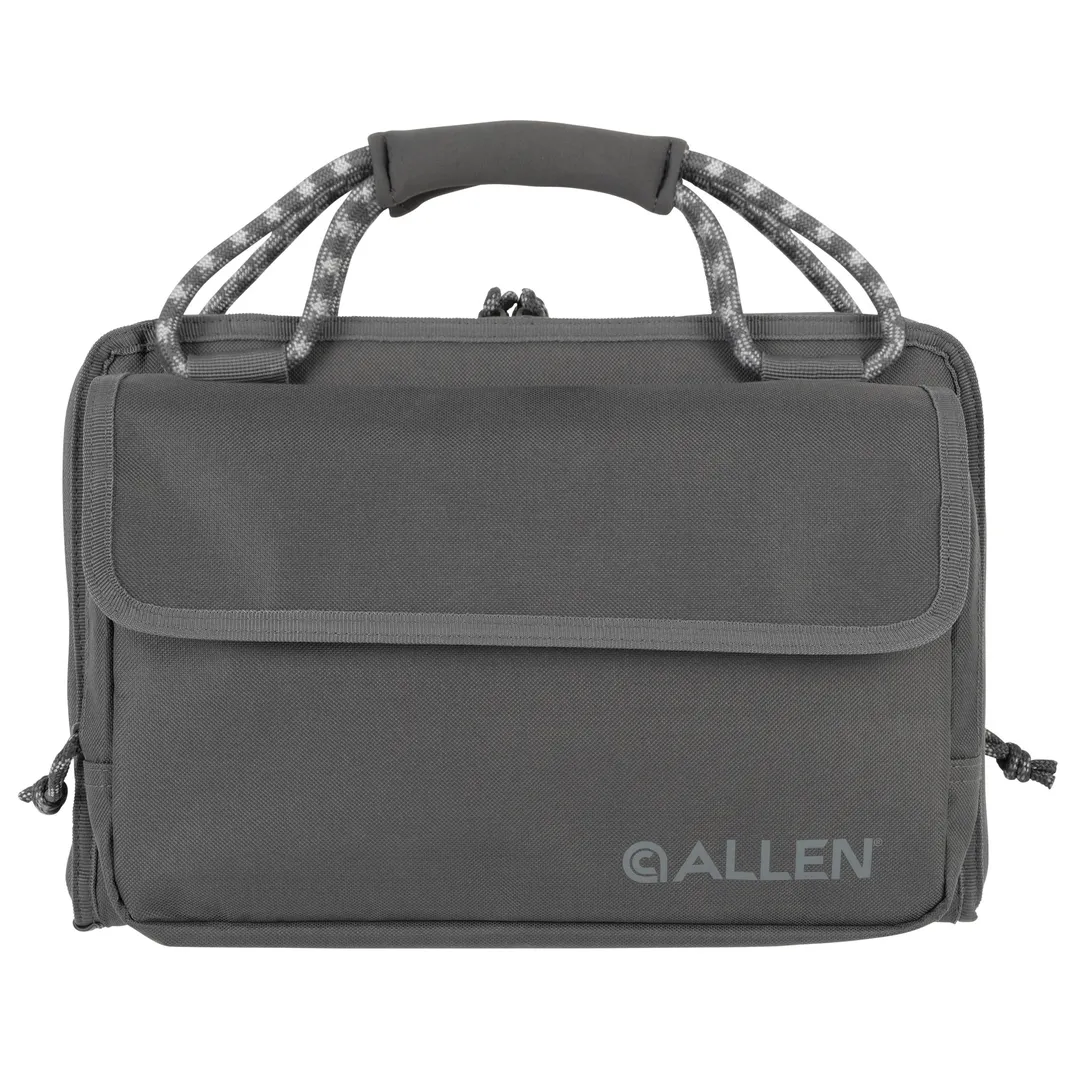 Allen Rollins Double Handgun Case Gray 14x9.5 – Soft Pistol Storage Bag