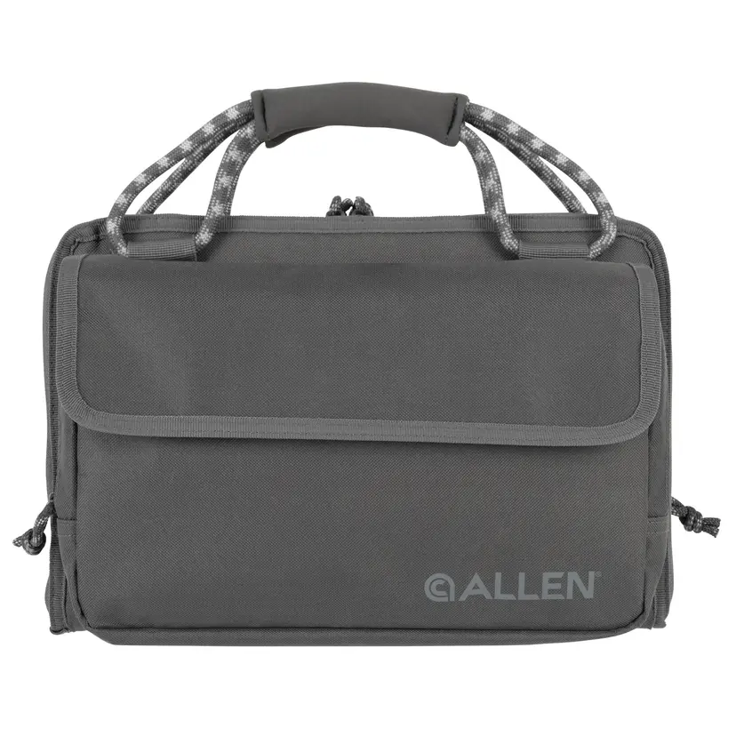Allen Rollins Double Handgun Case Gray 14x9.5 – Soft Pistol Storage Bag - 1