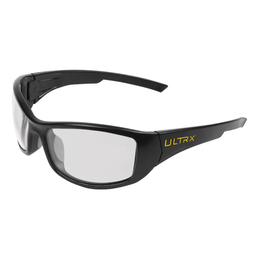 Allen ULTRX Sync Safety Glasses Clear Lens, Anti-Fog Anti-Scratch, Black Frame - 1