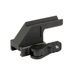American Defense AD-B2 Cantilever Mini ACOG 1.93" Quick Detach Mount for Trijicon, Black Anodized - 1