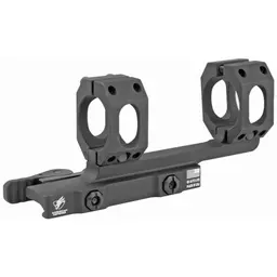 American Defense AD-RECON 30mm Scope Mount 20 MOA Dual QD Vertical Split Rings Black - 1