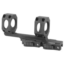American Defense AD-RECON 30mm Scope Mount 20 MOA Dual QD Vertical Split Rings Black - 2