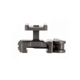 American Defense AD-T1 Quick Release Optic Mount for Aimpoint T1/T2, Co-Witness Height, Anodized Black - 1