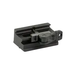 American Defense ARCA to Picatinny Tripod Mount Adapter, Anodized Black, Fits ARCA Swiss Heads - 1