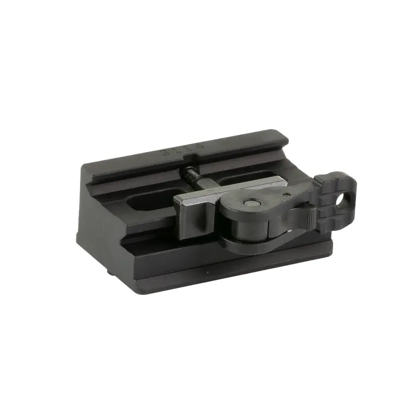 American Defense ARCA to Picatinny Tripod Mount Adapter, Anodized Black, Fits ARCA Swiss Heads - 1