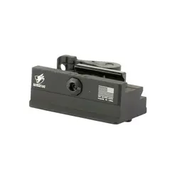 American Defense ARCA to Picatinny Tripod Mount Adapter, Anodized Black, Fits ARCA Swiss Heads - 2