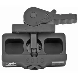 American Defense Manufacturing Quick Release Picatinny Mount for Harris Bipod – Black - 3