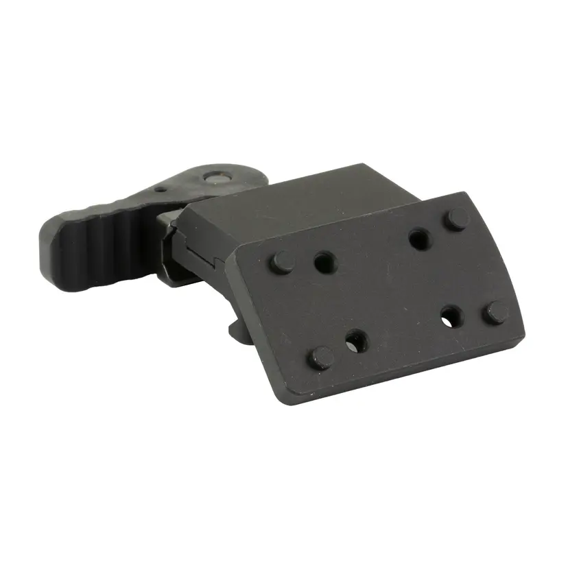 American Defense Offset Quick Detach Mount 45 Degree RMSc Footprint Black Anodized – DPP/EFLEX Compatible - 1