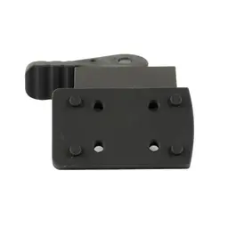 American Defense Offset Quick Detach Mount 45 Degree RMSc Footprint Black Anodized – DPP/EFLEX Compatible - 3