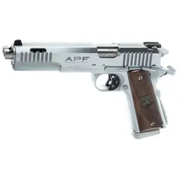 American Precision Firearms Prismatic Dueller 1911 .45 ACP 5in Stainless Steel Double Barrel Pistol 14rd - 3