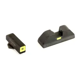AmeriGlo CAP Sight Set for Glock 42/43 – Green Tritium Front & LumiLime Rear - 2
