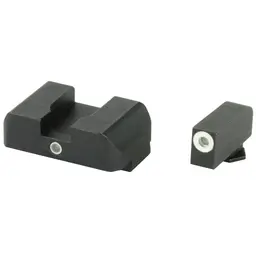 AmeriGlo I-Dot Tritium Night Sights for Glock 17/19/22 Gen 1-5 Green 2 Dot Front & Rear - 2