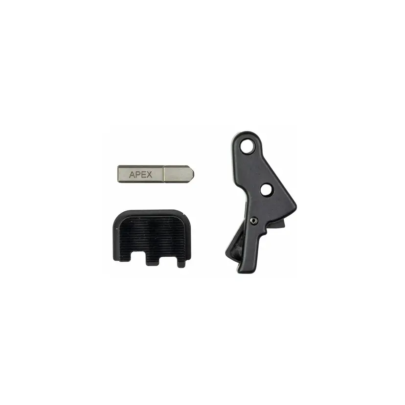 Apex Action Enhancement Kit for CZ P-10S/C/F 9MM – Black Trigger Upgrade with Performance Disconnector - 1