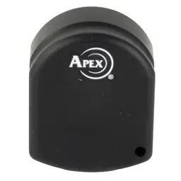 Apex FNX 45 Magazine Extension +2 Rounds Aluminum Black with L-Key – Fits 45ACP - 3