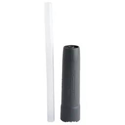Aquamira Frontier Straw Tactical Water Filter – Emergency Survival Filtration System, 30 Gallon Capacity, Black - 1