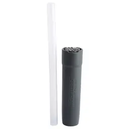 Aquamira Frontier Straw Tactical Water Filter – Emergency Survival Filtration System, 30 Gallon Capacity, Black - 2